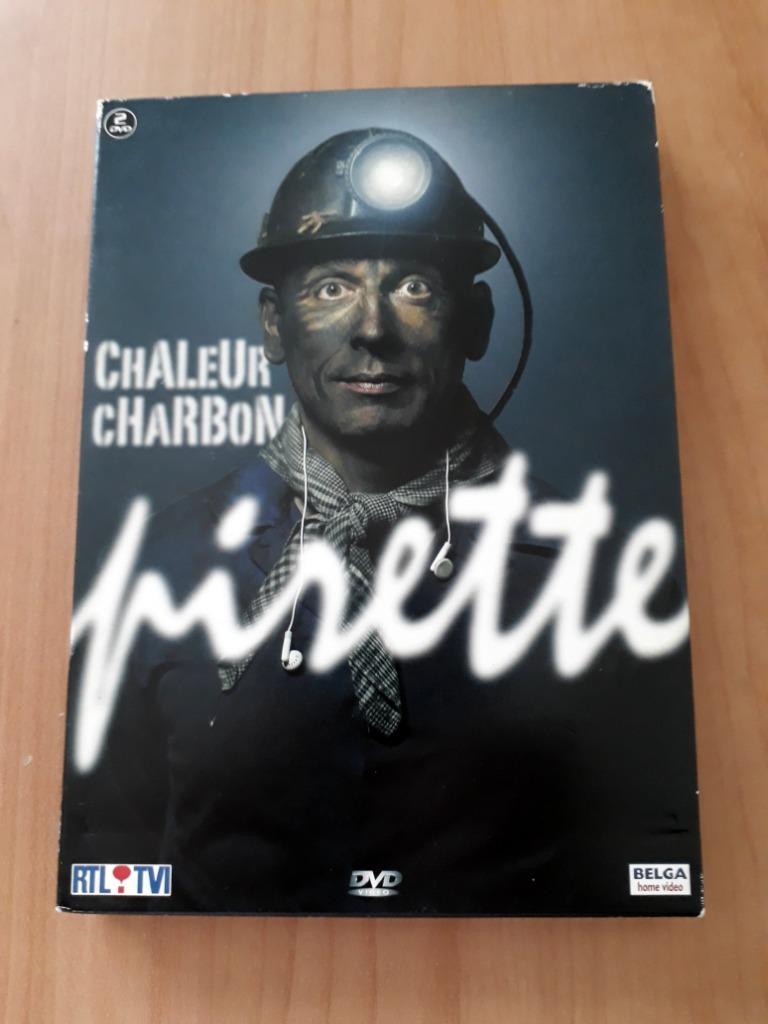 2 DVD'S FRANCOIS PIRETTE "CHALEUR CHARBON", Enlèvement ou Envoi, Comme neuf, Programmes TV ou Sketchs