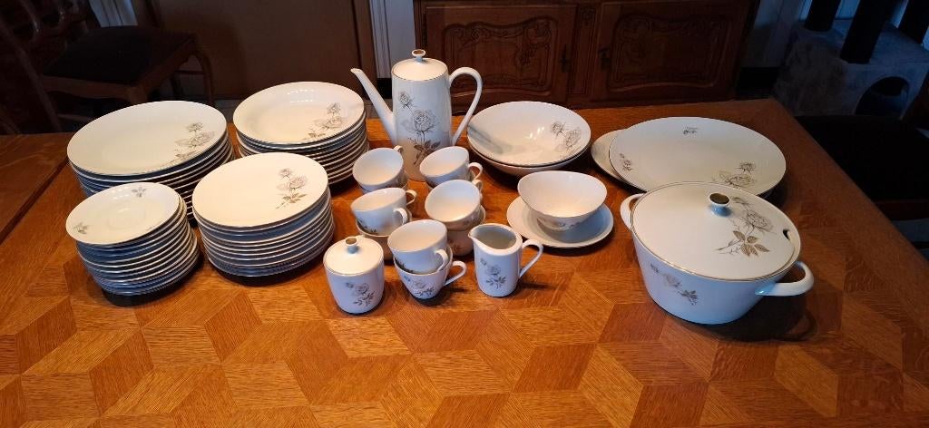 eet en koffie servies, Service complet, Enlèvement, Utilisé, Autres styles