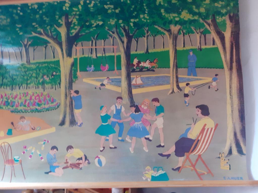 SCHOOLPLAAT 1950, Enlèvement, Maison et Jardin