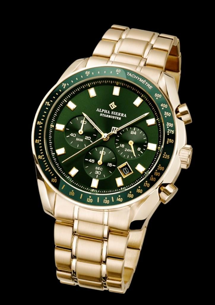 ALPHA SIERRA STARBUSTER SPORT CHRONO TWV399€! 💯%NIEUW!, Ophalen of Verzenden, Nieuw