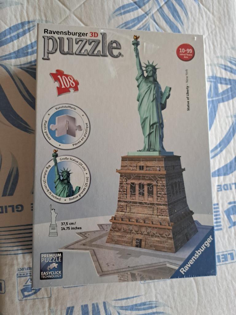 Statue de la liberté en puzzle 3D (Ravensburger), Verzamelen, Beelden en Beeldjes, Nieuw, Overige typen, Ophalen of Verzenden