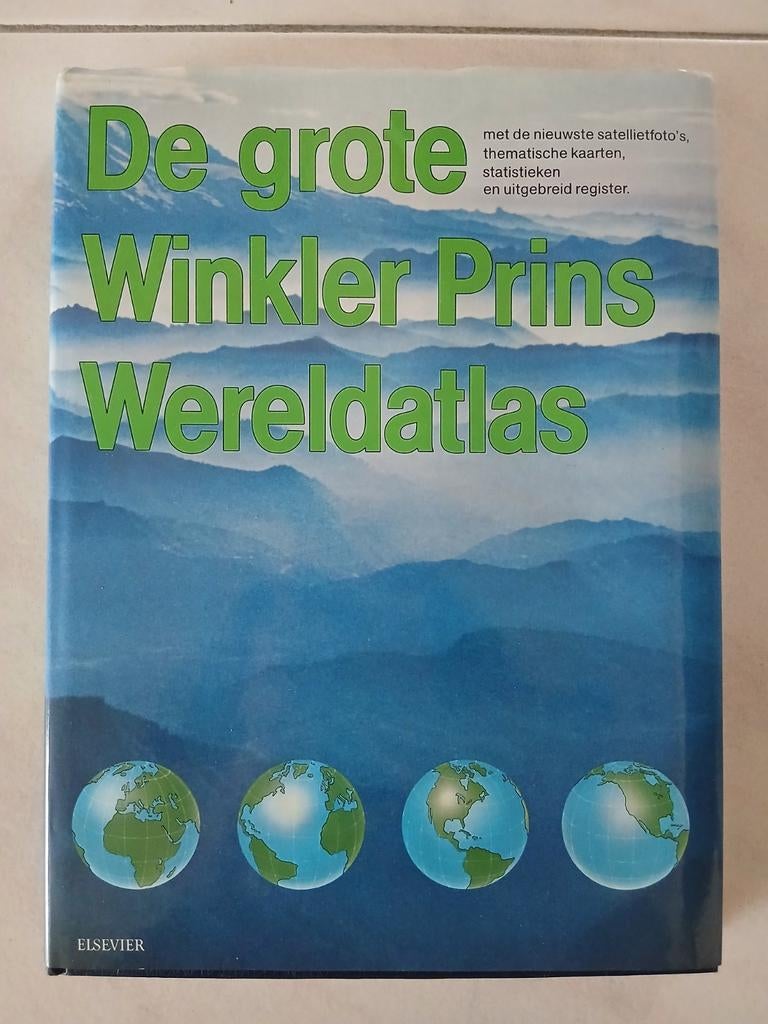 Le grand atlas mondial de Winkler Prince, Enlèvement ou Envoi, Comme neuf
