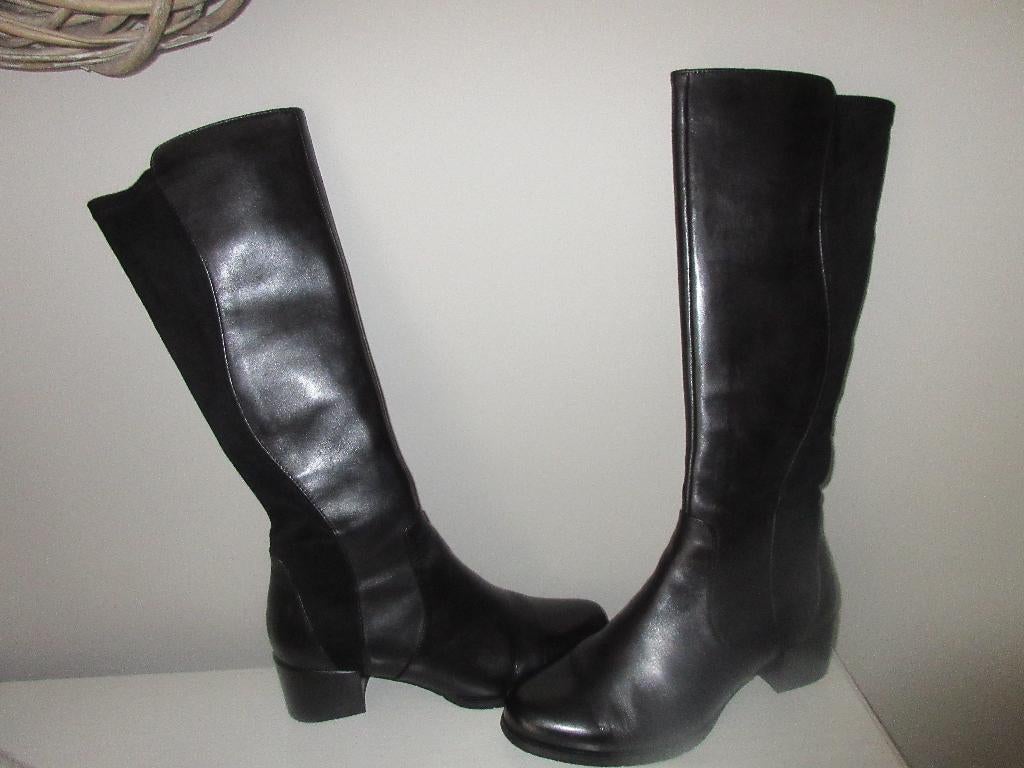 Dames Laarzen zwart, Ophalen, Hoge laarzen, Zwart, Nieuw