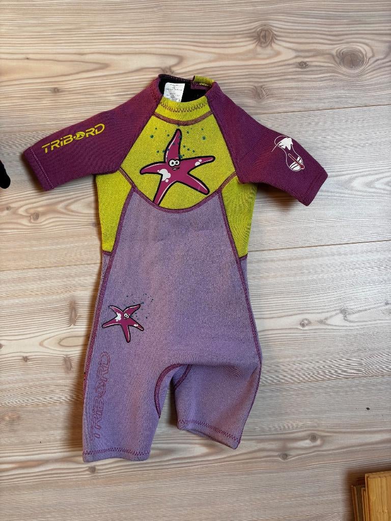 Tribord shorty duikpak voor kinderen van 4 jaar, Ophalen, Gebruikt