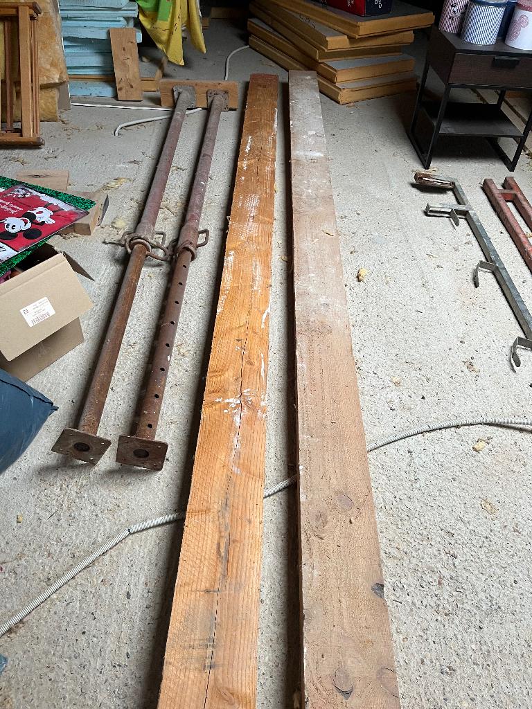 2 balken te koop, Ophalen, Balken