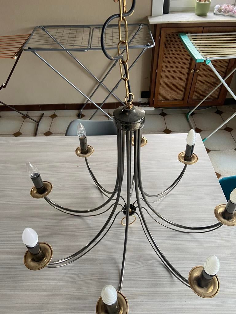 Bronze met witte lampen, Ophalen, Gebruikt