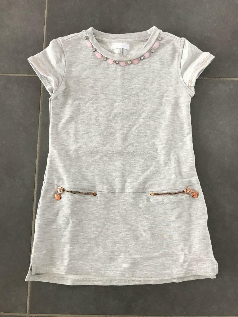 Fun&fun kleedje met sweater 7j, Kinderen en Baby's, Gebruikt, Meisje, Fun & fun, Ophalen of Verzenden