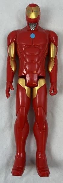 Marvel Avengers Iron Man Figuur Hasbro 30cm Titan Hero Serie, Verzenden, Zo goed als nieuw