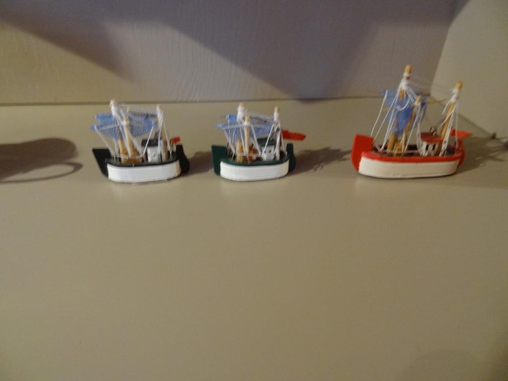houten bootjes, Ophalen of Verzenden, Zo goed als nieuw