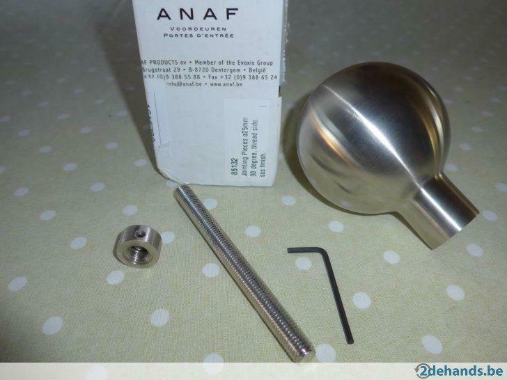 deurknop inox, Doe-het-zelf en Bouw, Hang- en Sluitwerk, Ophalen, Nieuw, Inox, Klink of Kruk