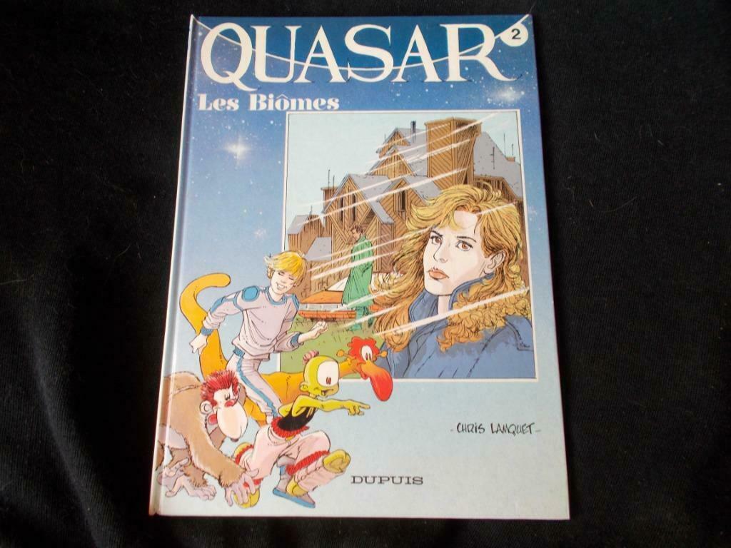 Quasar "Les Biômes" (EO octobre 1987) genre: Science-Fiction, Eén stripboek, Ophalen, Zo goed als nieuw