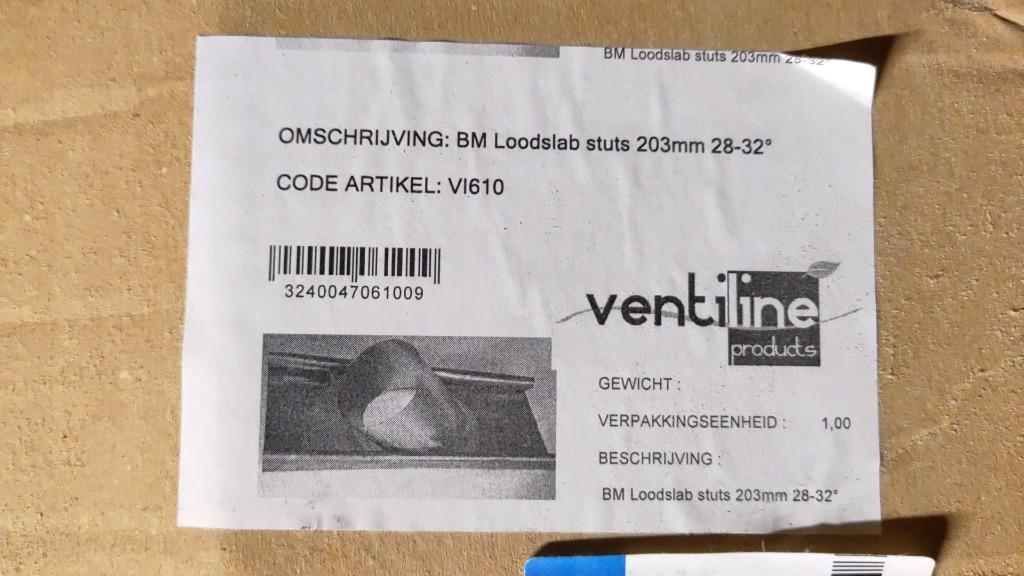 1 Entretoises de dalle plomb Ventiline VI610, Enlèvement, Neuf, Extracteur