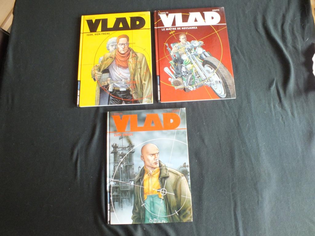 VLAD (6 ALBUMS / 5 EO)     EDITIONS LE LOMBARD, Complete serie of reeks, Ophalen of Verzenden, Zo goed als nieuw, Yves Swolf