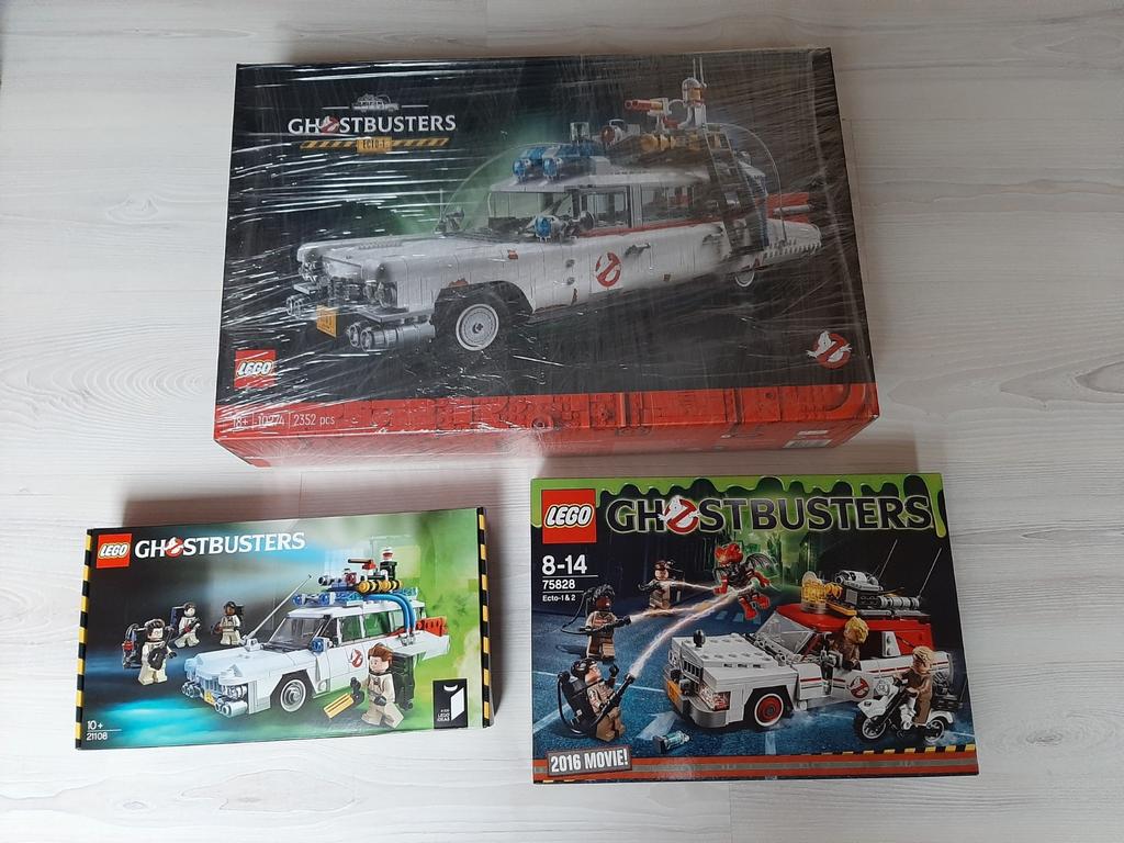 Ghostbusters 21108 Ecto 1- 75828 Ecto 1&2 - 10274 MISB, Enfants & Bébés, Jouets | Duplo & Lego, Neuf, Lego, Ensemble complet, Enlèvement
