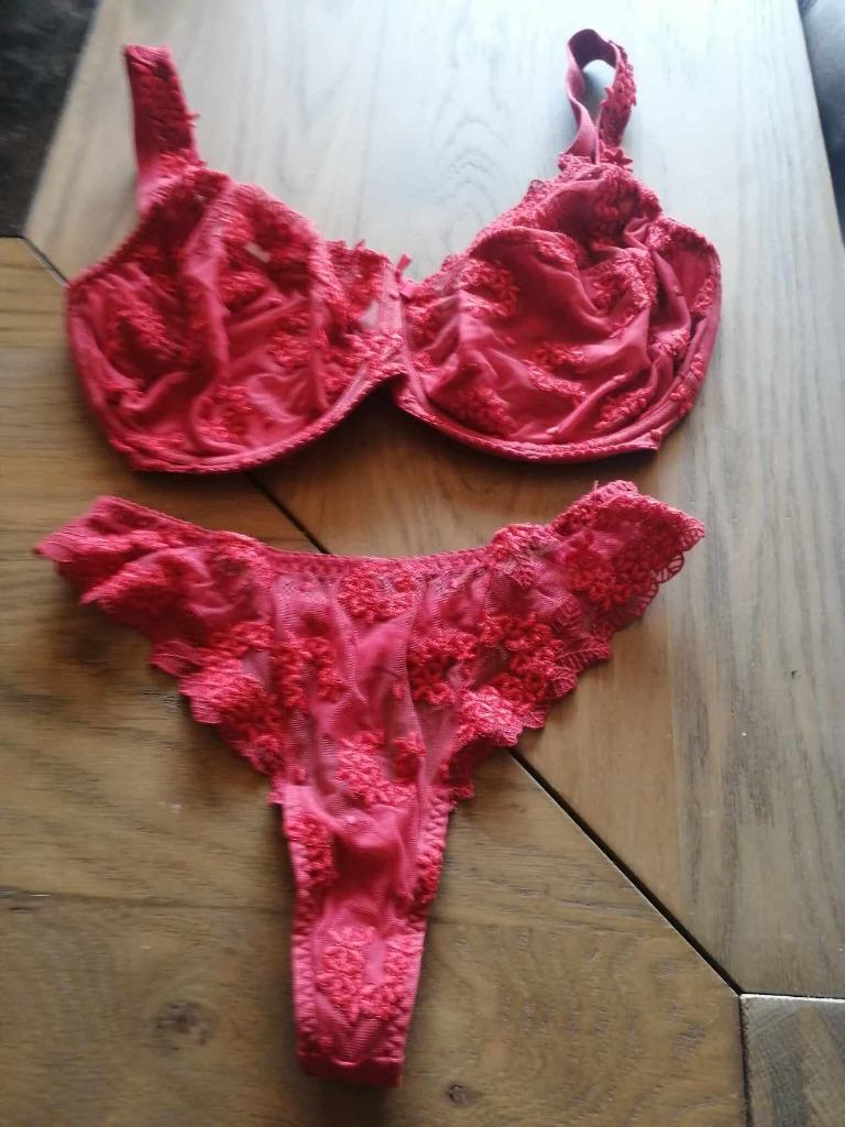 BH ROOD MERK PRIMA DONNA  + STRING MAAT S – MAAT EU 70 F   D, Prima Donna, Ophalen of Verzenden, Rood, BH