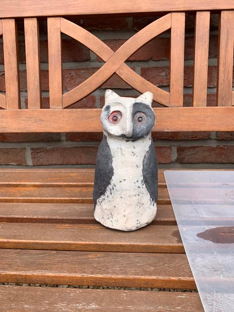 Statue de hibou artisanale, Jardin & Terrasse, Neuf