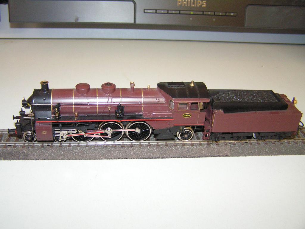 marklin 3111 nmbs serie 59 met decoder, Wisselstroom, Locomotief, Ophalen of Verzenden, Zo goed als nieuw