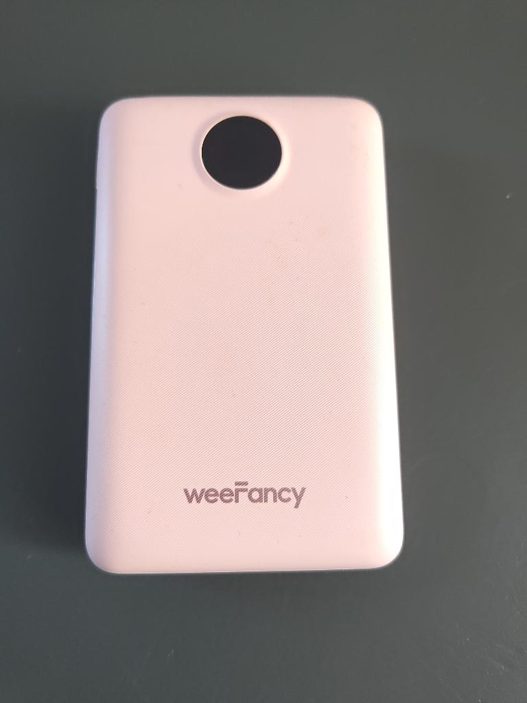 WeeFancy mini powerbank 10.000mah, Ophalen of Verzenden, Zo goed als nieuw