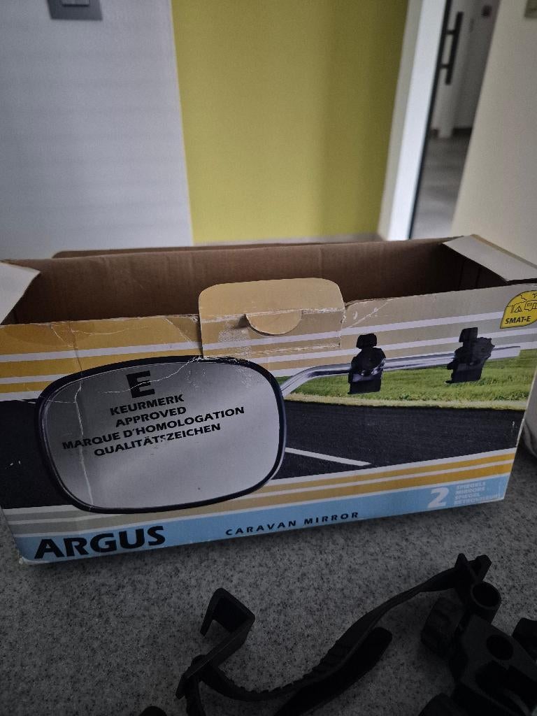 universele caravan spiegels, Ophalen, Gebruikt