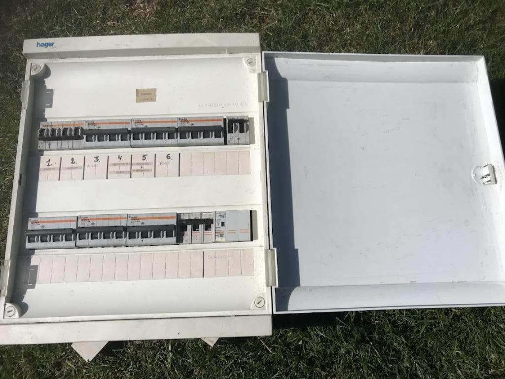 volledige electriciteitskast en toebehoren, Doe-het-zelf en Bouw, Ophalen, Gebruikt, Overige typen