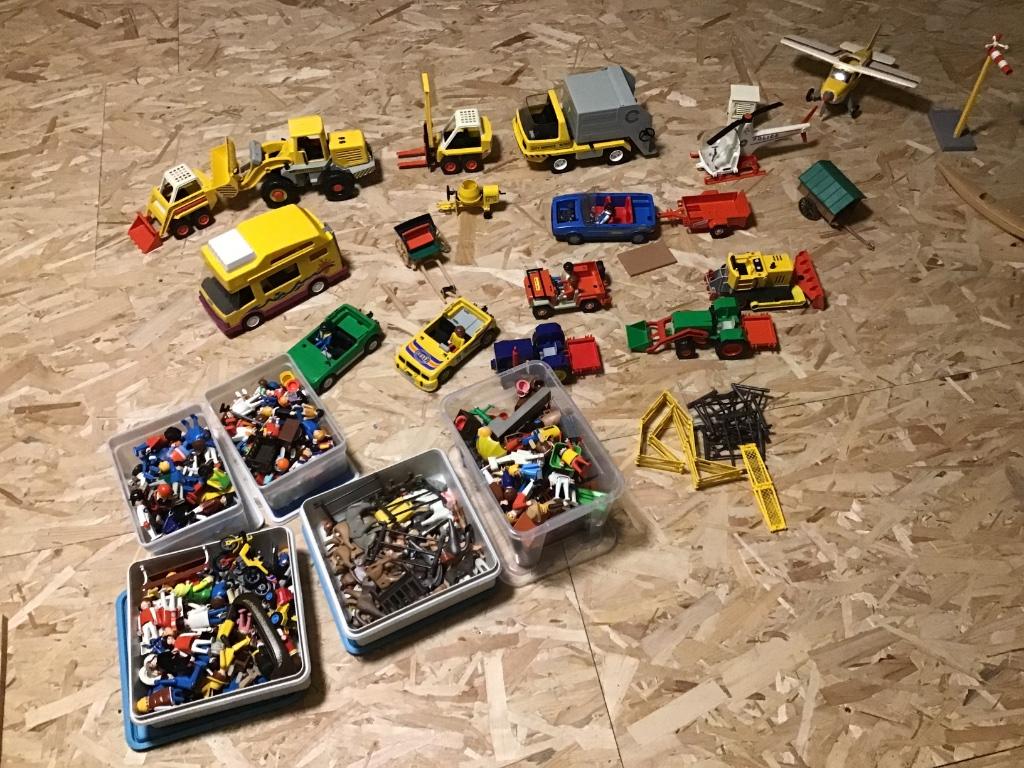 Playmobil, Enlèvement, Utilisé, Playmobil en vrac