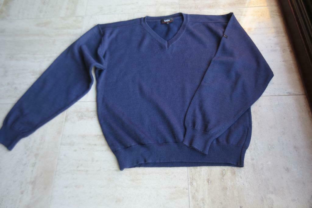 Trui LM Hayo  S 48 heren, Ophalen of Verzenden, Zo goed als nieuw, Blauw, Hayo