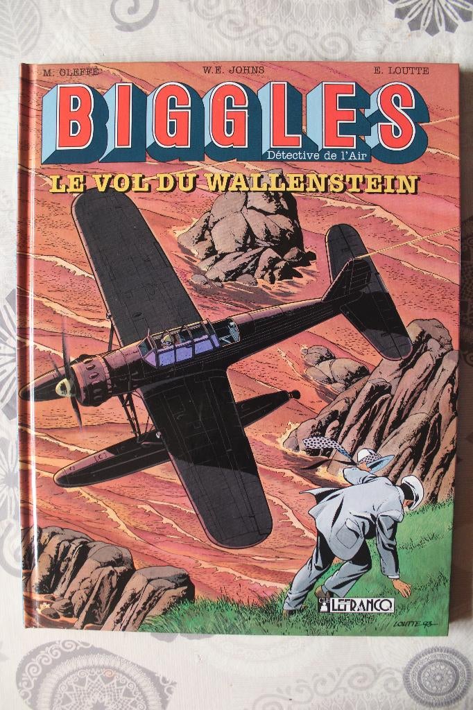 BIGGLES - T5 - LE VOL du WALLENSTEIN - EO - NEUF - 1994, Neuf, Enlèvement ou Envoi, Une BD, Oleffe-Johns-Loutte