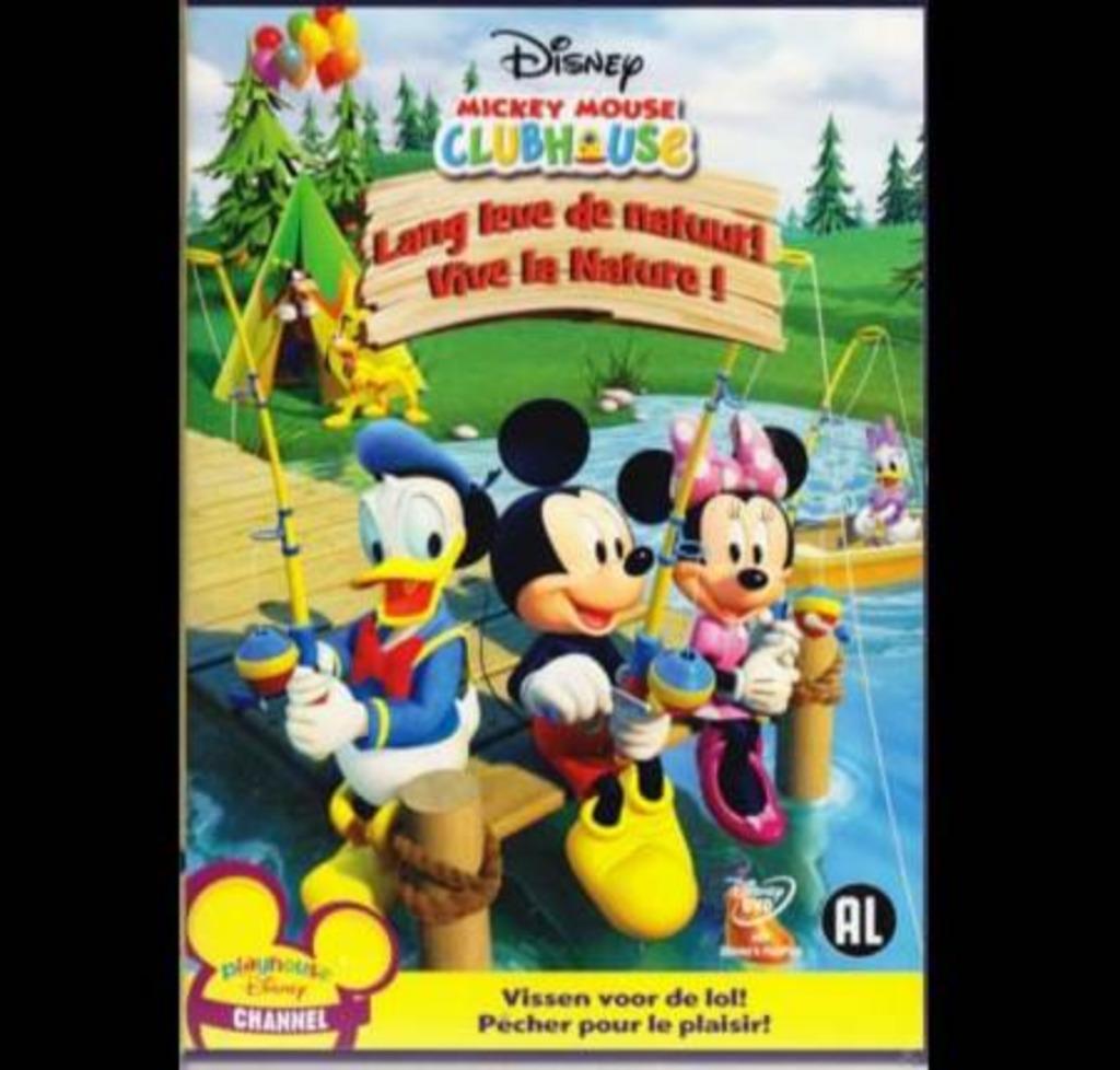 DVD - Mickey's House: Lang leve de natuur! in blaar, Cd's en Dvd's, Tekenfilm, Ophalen of Verzenden, Nieuw in verpakking, Alle leeftijden