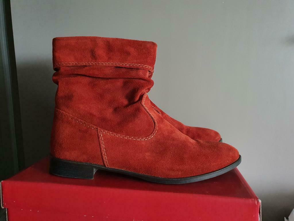 Enkellaarsjes van Laura Di Sarpi maat 40, Enlèvement ou Envoi, Boots et Botinnes, Porté, Laura Di Sarpi