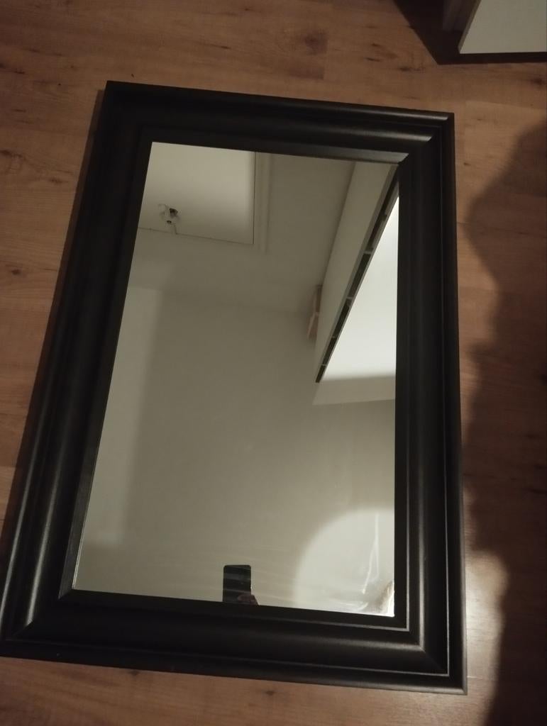 IKEA spiegel Hemnes, Ophalen, Zo goed als nieuw, Minder dan 100 cm, Rechthoekig