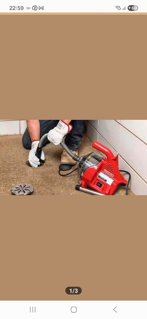 Déboucheur professionnel débouchage évier cuisine WC ....., Jardin & Terrasse, Enlèvement ou Envoi