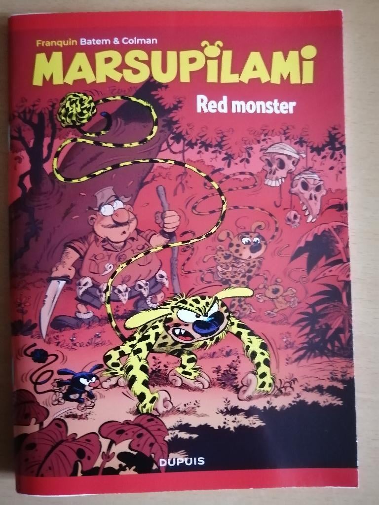 BD Marsupilami 21. Red monster de Colman et Batem, Enlèvement ou Envoi