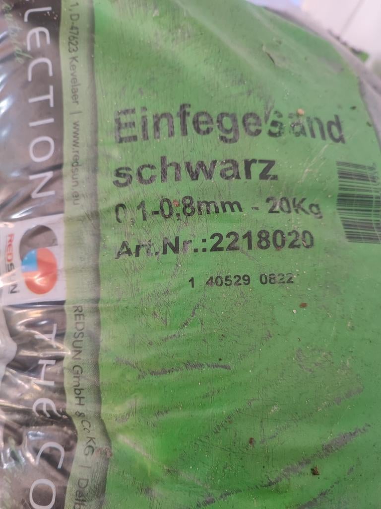 Zwarte zand, Tuin en Terras, Zand, Ophalen