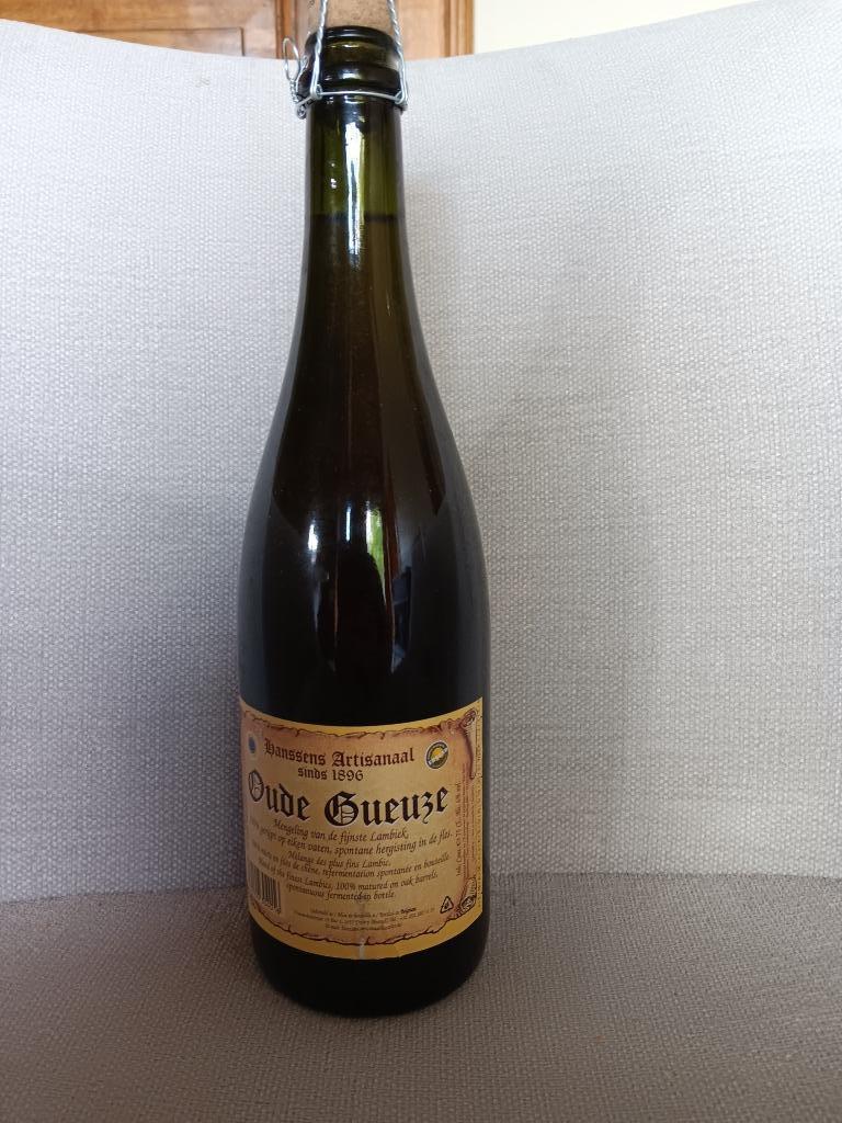 hanssens - oude geuze - 2020 - 75 cl, Ophalen, Nieuw, Flesje(s), Overige merken
