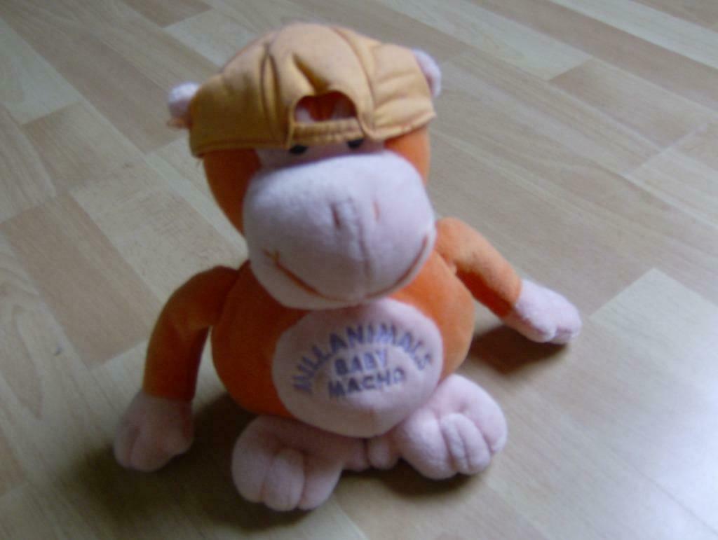 beer aap oranje macha 26 cm, Enlèvement ou Envoi, Utilisé, Ours