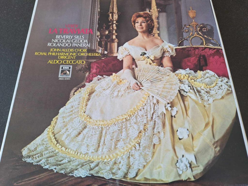Verdi / Ceccato - La Traviata Box 3 x Lp's Vinyl, 12 pouces, Enlèvement ou Envoi, Utilisé, Romantique