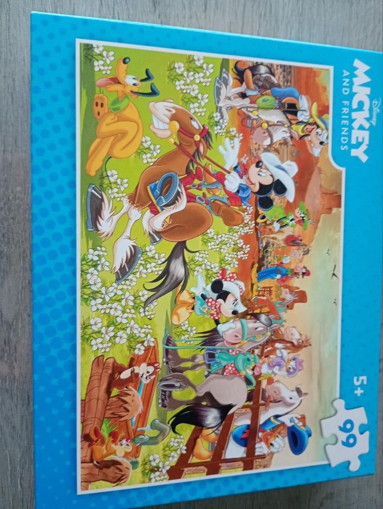 Mickey puzzel, Ophalen of Verzenden, Zo goed als nieuw