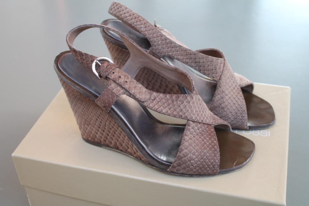 ZGAN Sergio Rossi wedges, Overige kleuren, Sergio Rossi, Verzenden, Zo goed als nieuw