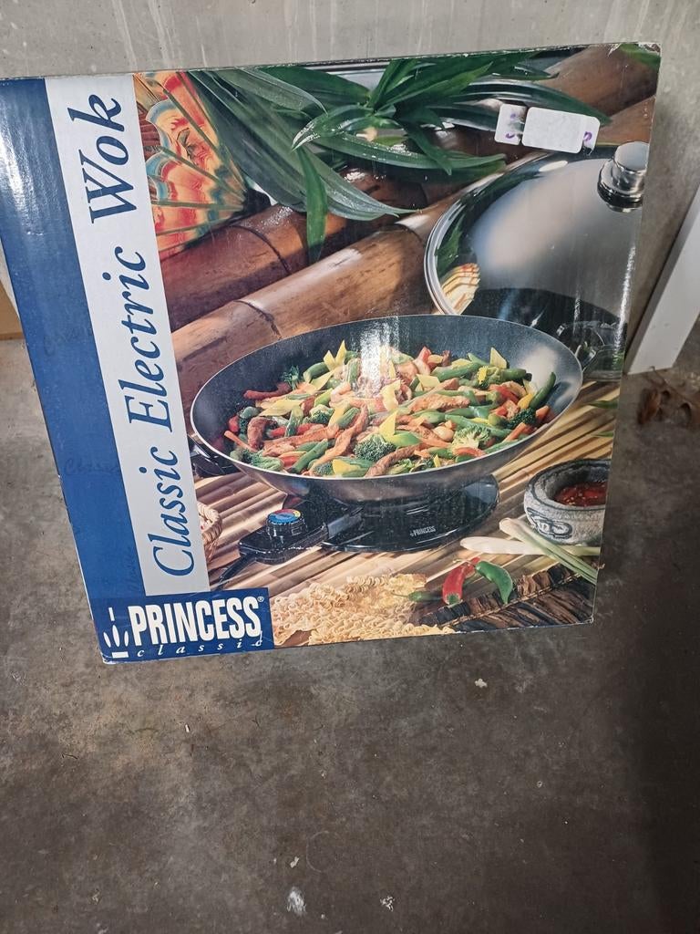 Princess wokpan, Ophalen, Nieuw