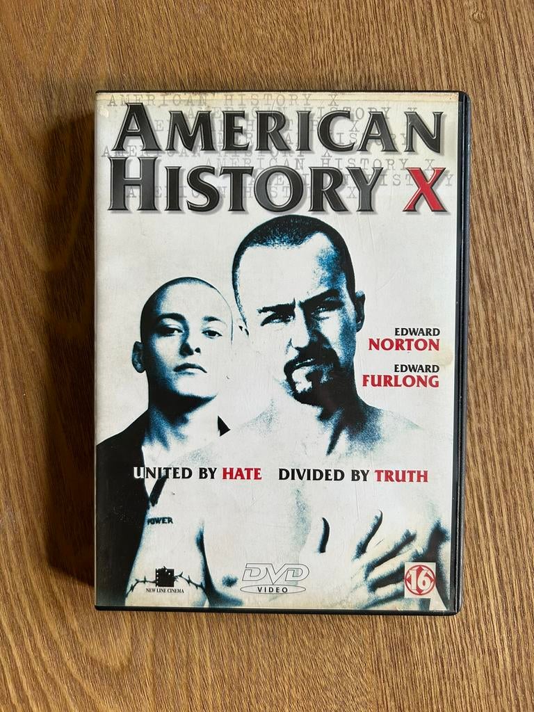 DVD American History X, Cd's en Dvd's, Vanaf 16 jaar, Ophalen of Verzenden, Zo goed als nieuw, Drama