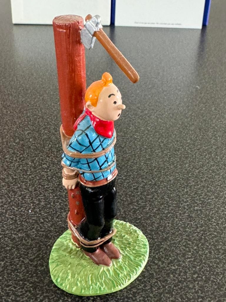 PIXI TINTIN POTEAU HACHE, Collections, Enlèvement, Tintin, Comme neuf
