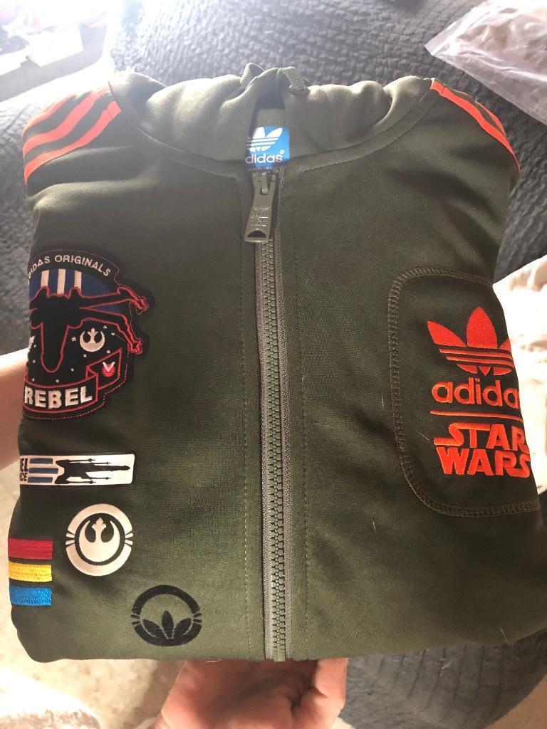 Star Wars Adidas - Rebel XWing Military Han Solo Jas, Verzamelen, Ophalen, Nieuw, Gebruiksvoorwerp