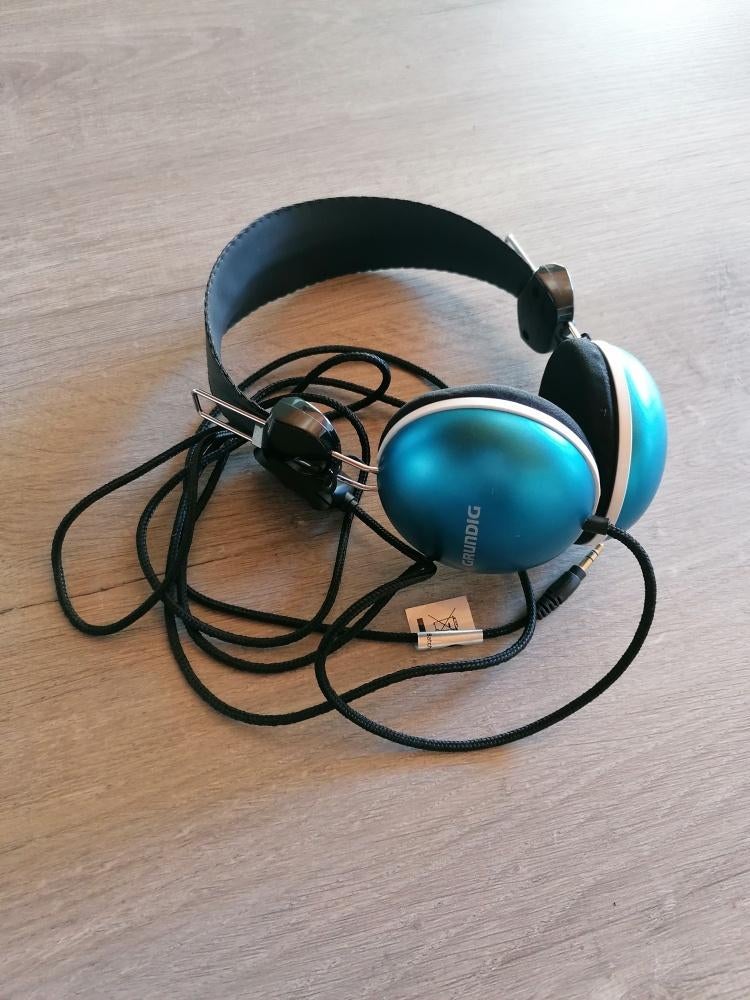 Grundig koptelefoon, Computers en Software, Headsets, Gebruikt, Ophalen of Verzenden, Over-ear, Bedraad