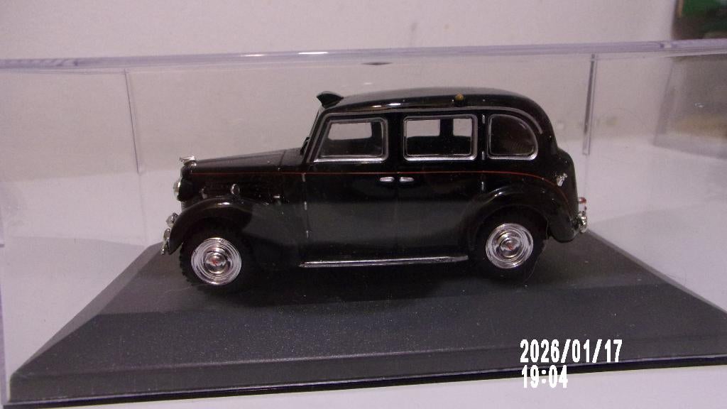 LONDON TAXI FX3 AUSTIN 1955.IXO 1/43 COM NEUVE,VITRINE, Ophalen of Verzenden, Zo goed als nieuw, Auto, Overige merken