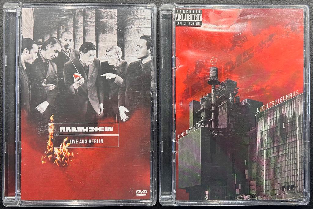 RAMMSTEIN - Lichtspielhaus & Live aus Berlin ( 2x DVD ), À partir de 16 ans, Envoi, Comme neuf, Musique et Concerts
