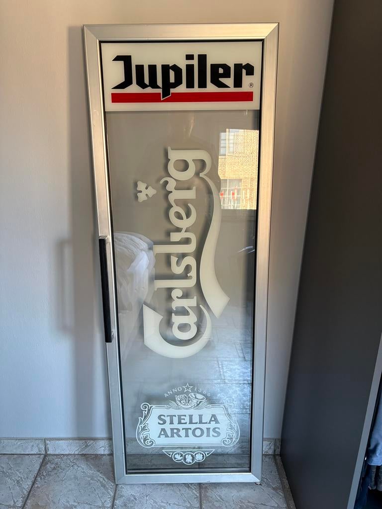 Frigodeur met reclame, Enlèvement, Utilisé, Panneau publicitaire
