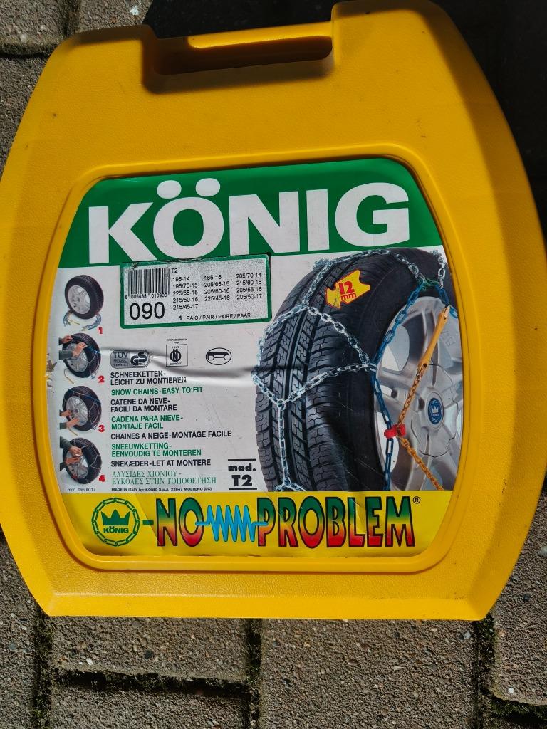 sneeuwkettingen Konig 090 T2, Ophalen, Gebruikt