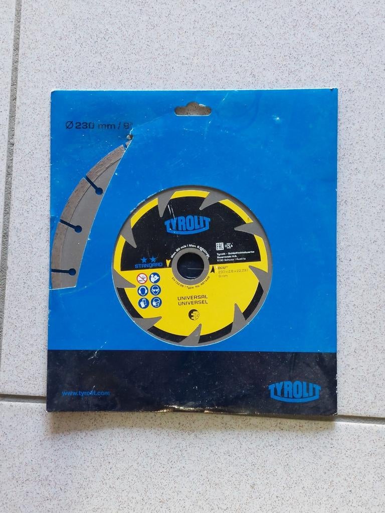 Disque diamants, Doe-het-zelf en Bouw, Gereedschap | Slijpmachines, Ophalen of Verzenden, Zo goed als nieuw