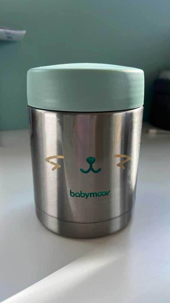 Thermos pot en drinkbeker en melkpoederdoosje, Kinderen en Baby's, Ophalen, Gebruikt