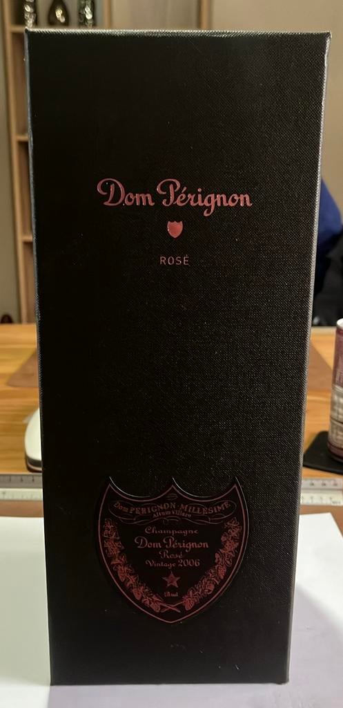 Dom Perignon Rosé 2006 Champagne - Lege Verpakking Doos, Enlèvement ou Envoi, Comme neuf, Champagne